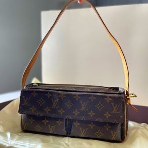 Louis Vuitton Viva Cite MM Monogram Canvas Shoulder Handbag